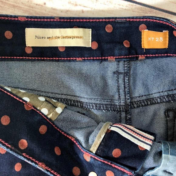 ✨ANTHROPOLOGIE Polka Dot Pencil Skirt. - Picture 5 of 5